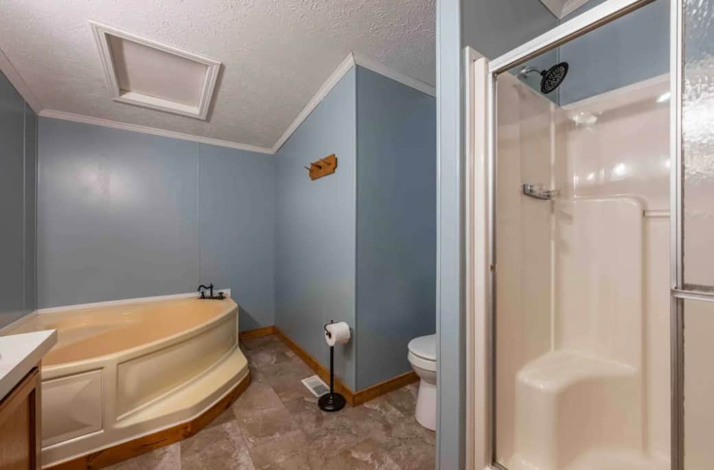 Primary Bathroom: Shower and Large soaking tub Primary Bathroom: Shower and Large soaking tub