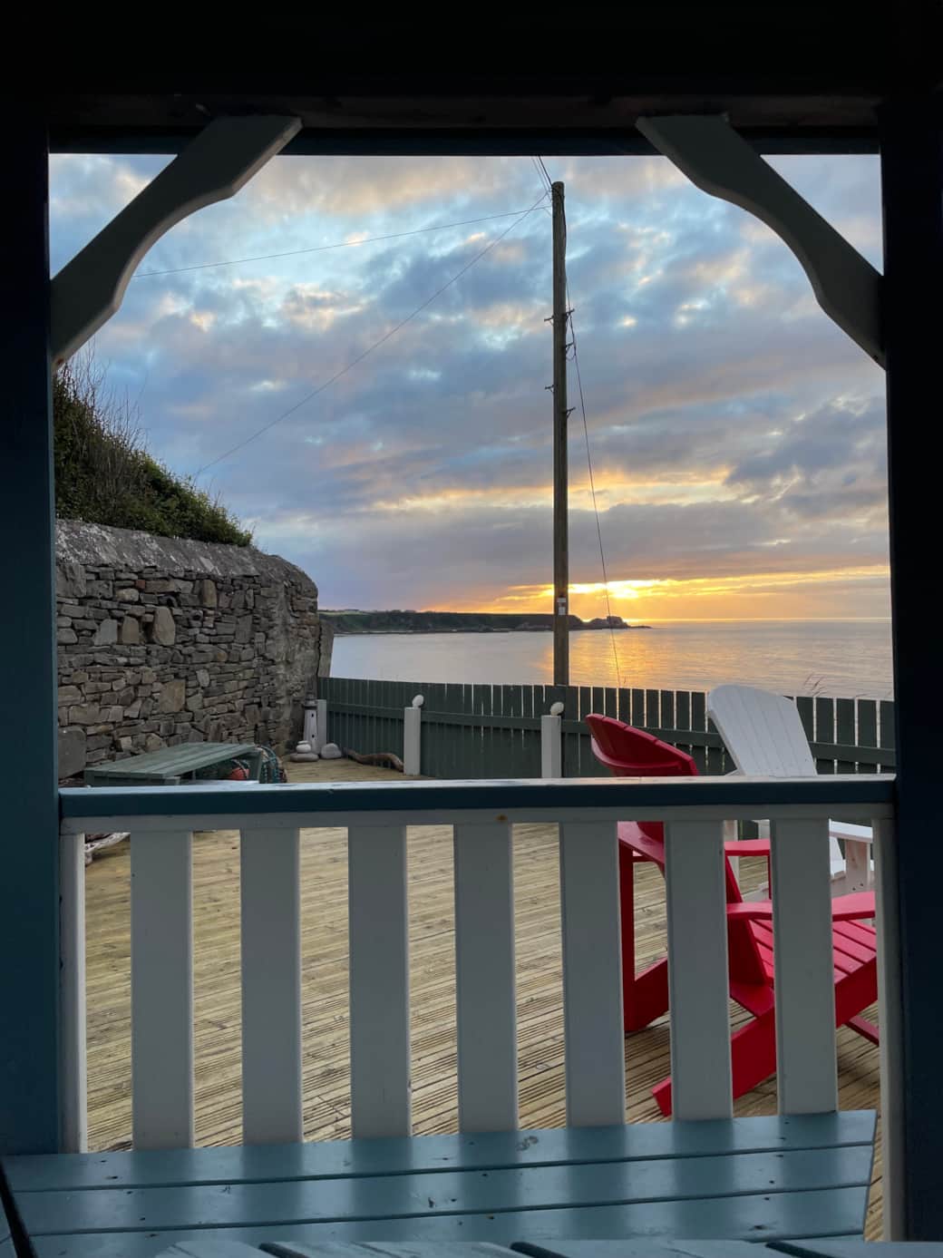 Gazebo Sunset