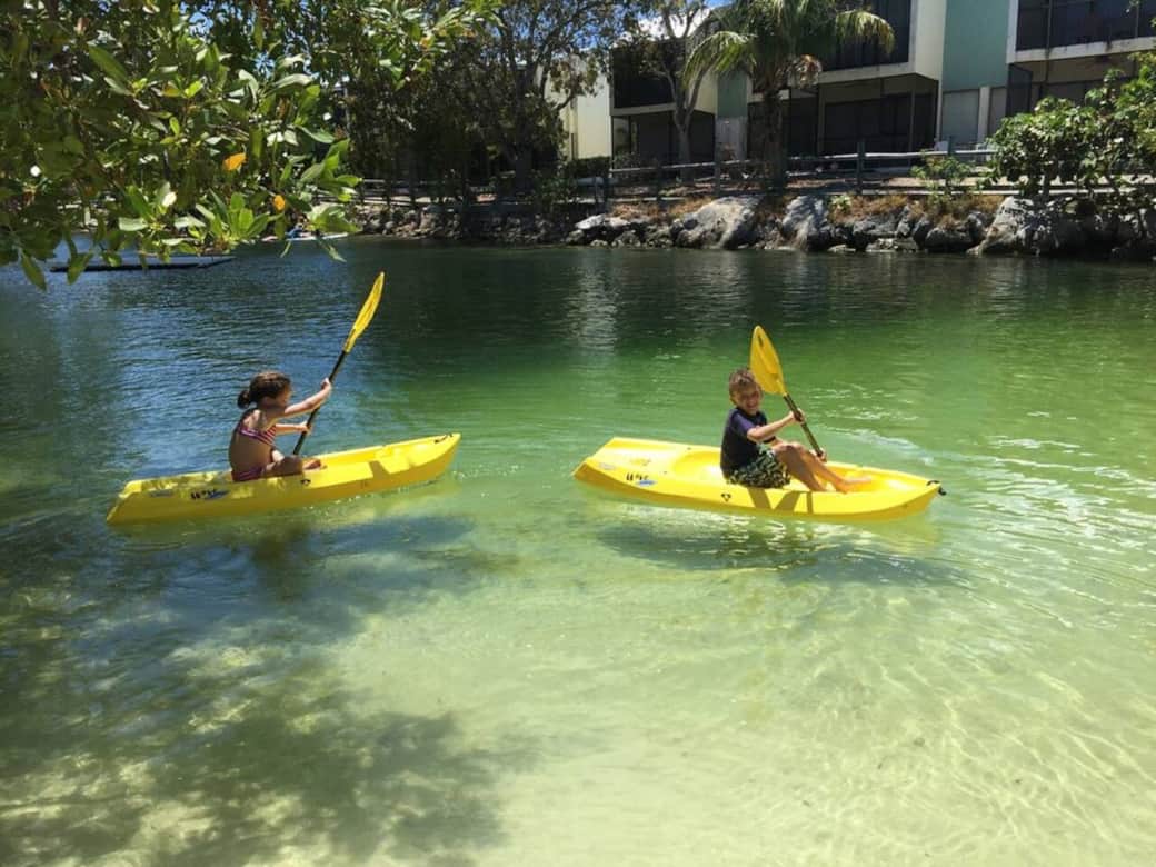 WE PROVIDE 2 KIDS KAYAKS