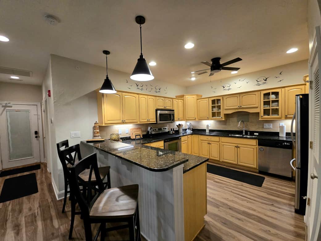 Kitchen view 1