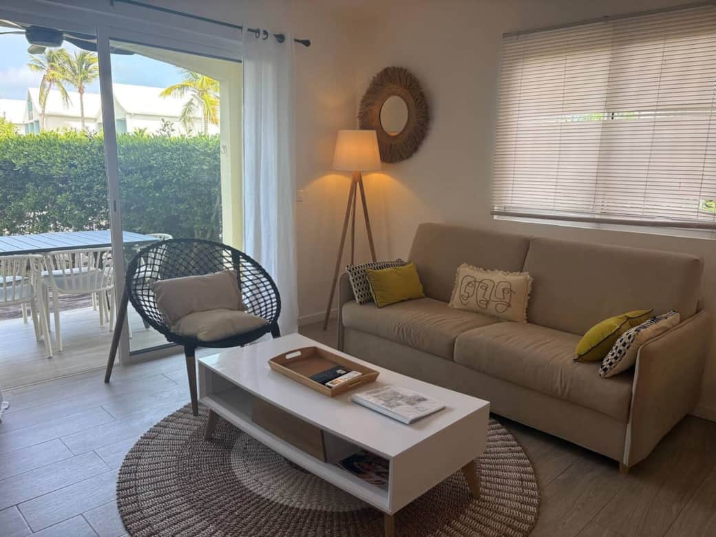 Living room and terrace La Playa
