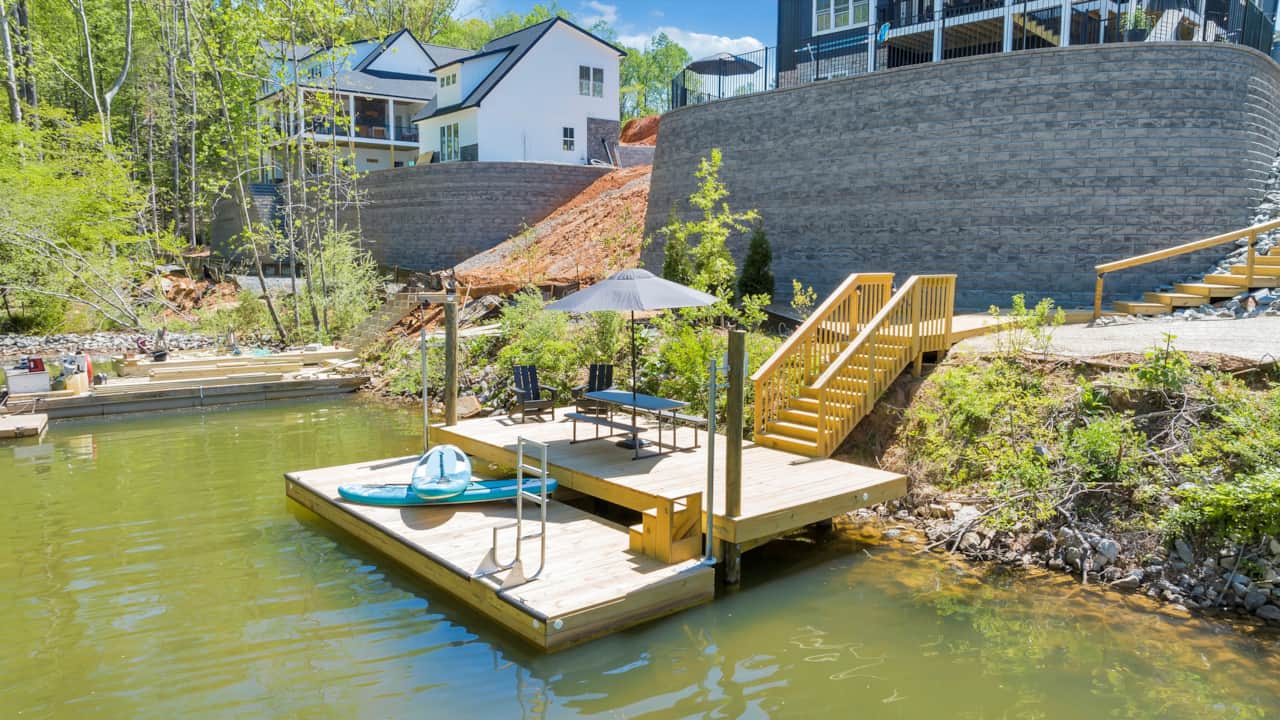 Dock and Boat Tie Up