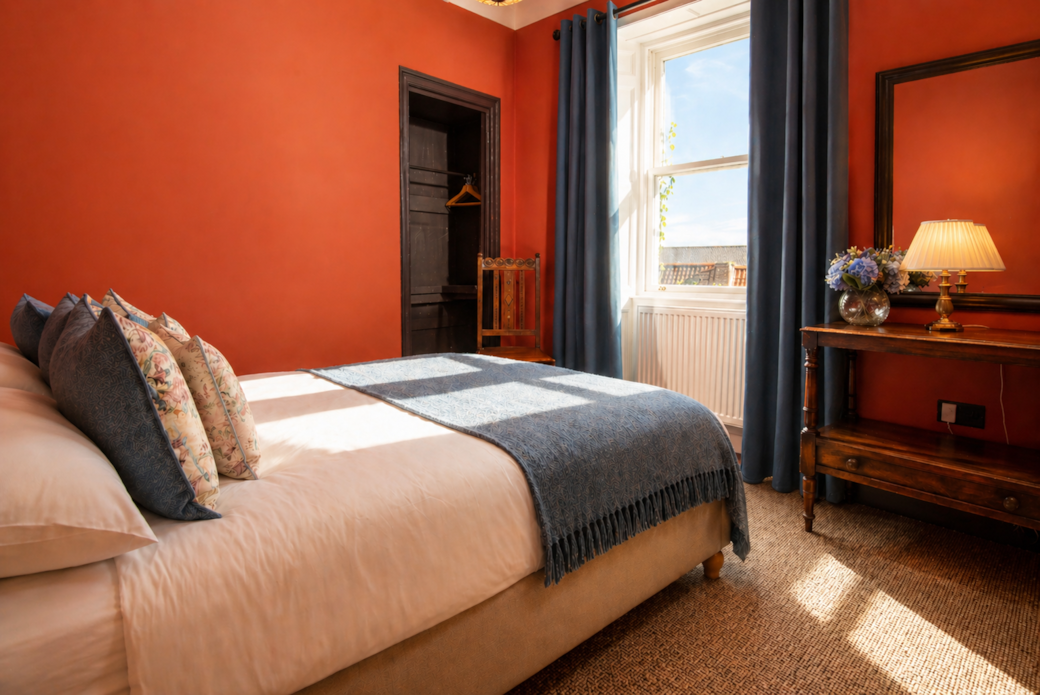 Comfortable beds and quality linens throughout
