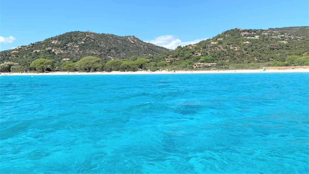 La spiaggia di Palombaggia.