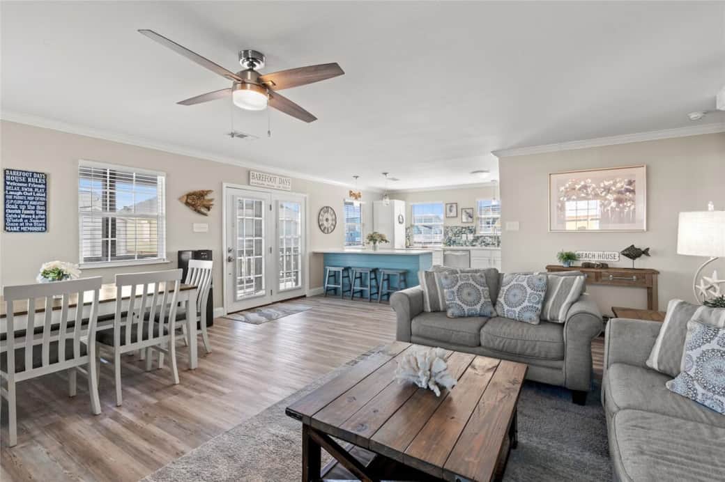 Open and spacious main living area