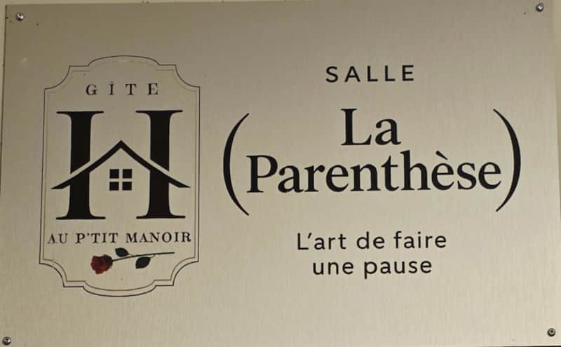 Notre salle à diner ou pour une conférence