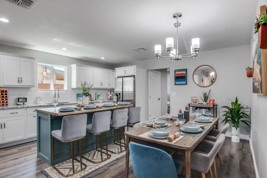 Kitchen and dining