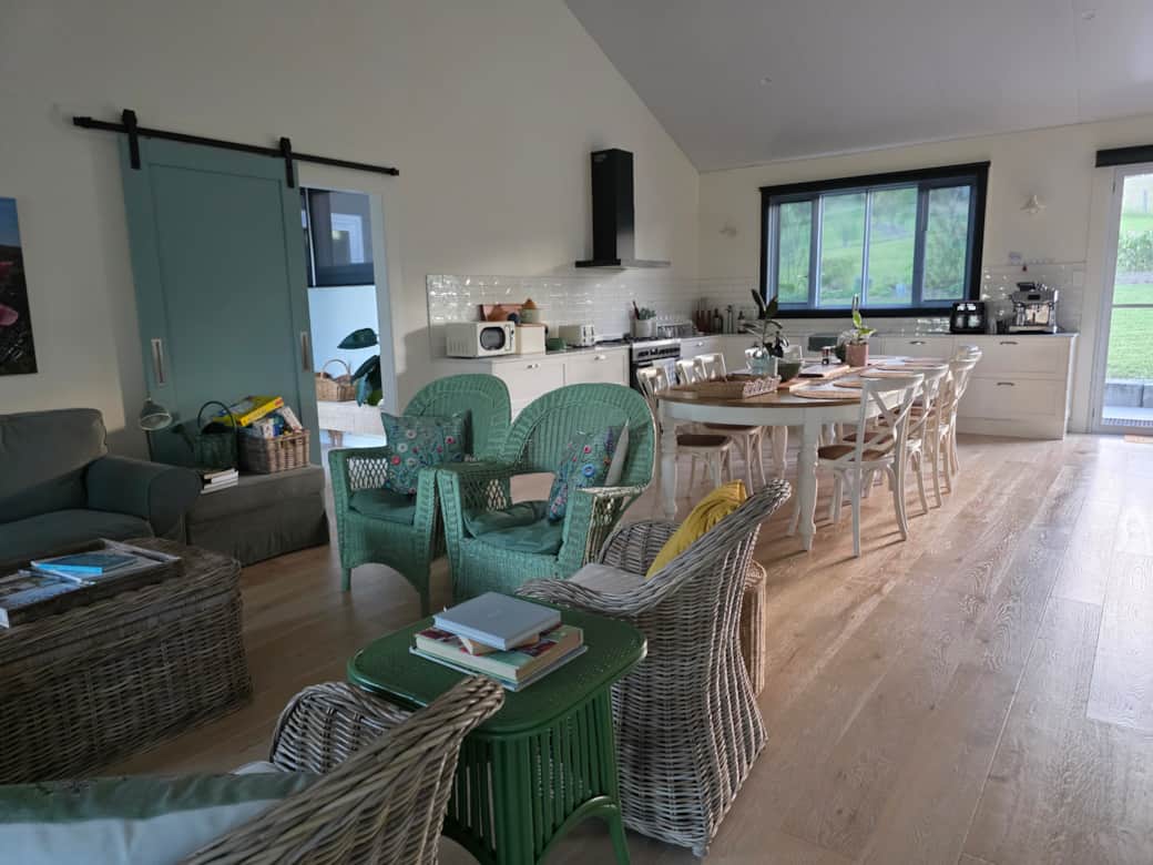 Engineered oak floors throughout