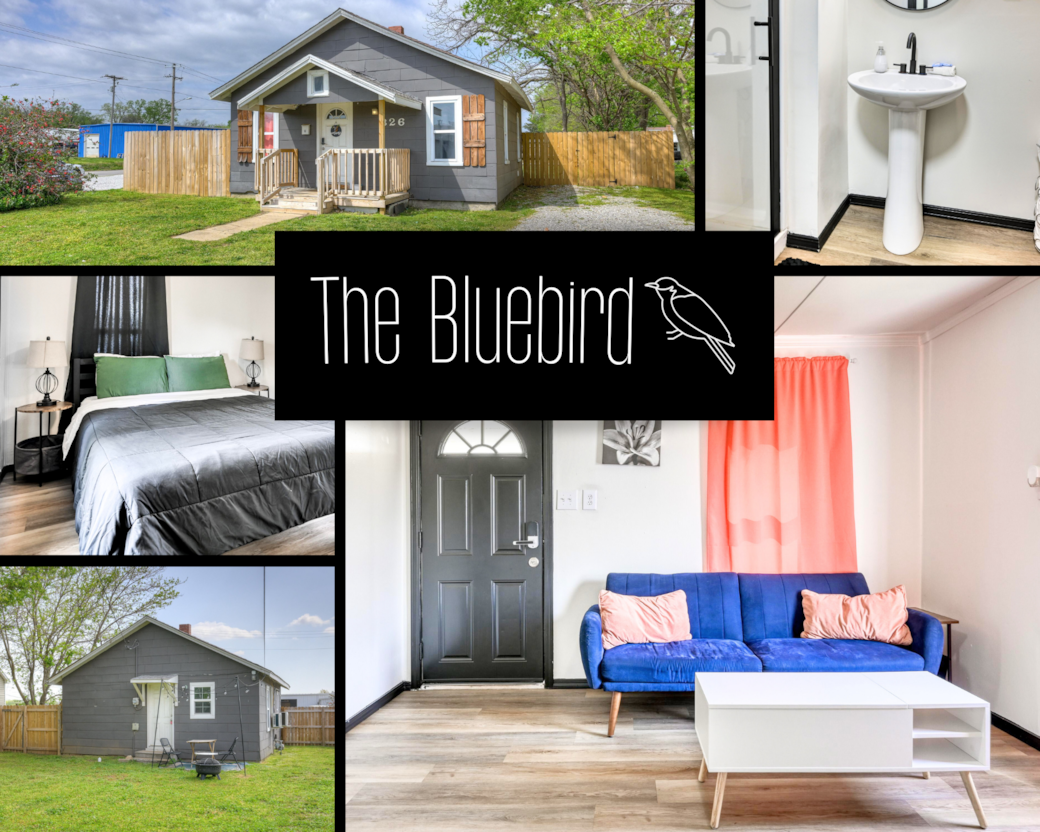 Updated Cover PWelcome to the Bluebird! Come hideaway in the heart of Joplin.hoto Updated Cover PWelcome to the Bluebird! Come hideaway in the heart of Joplin.hoto