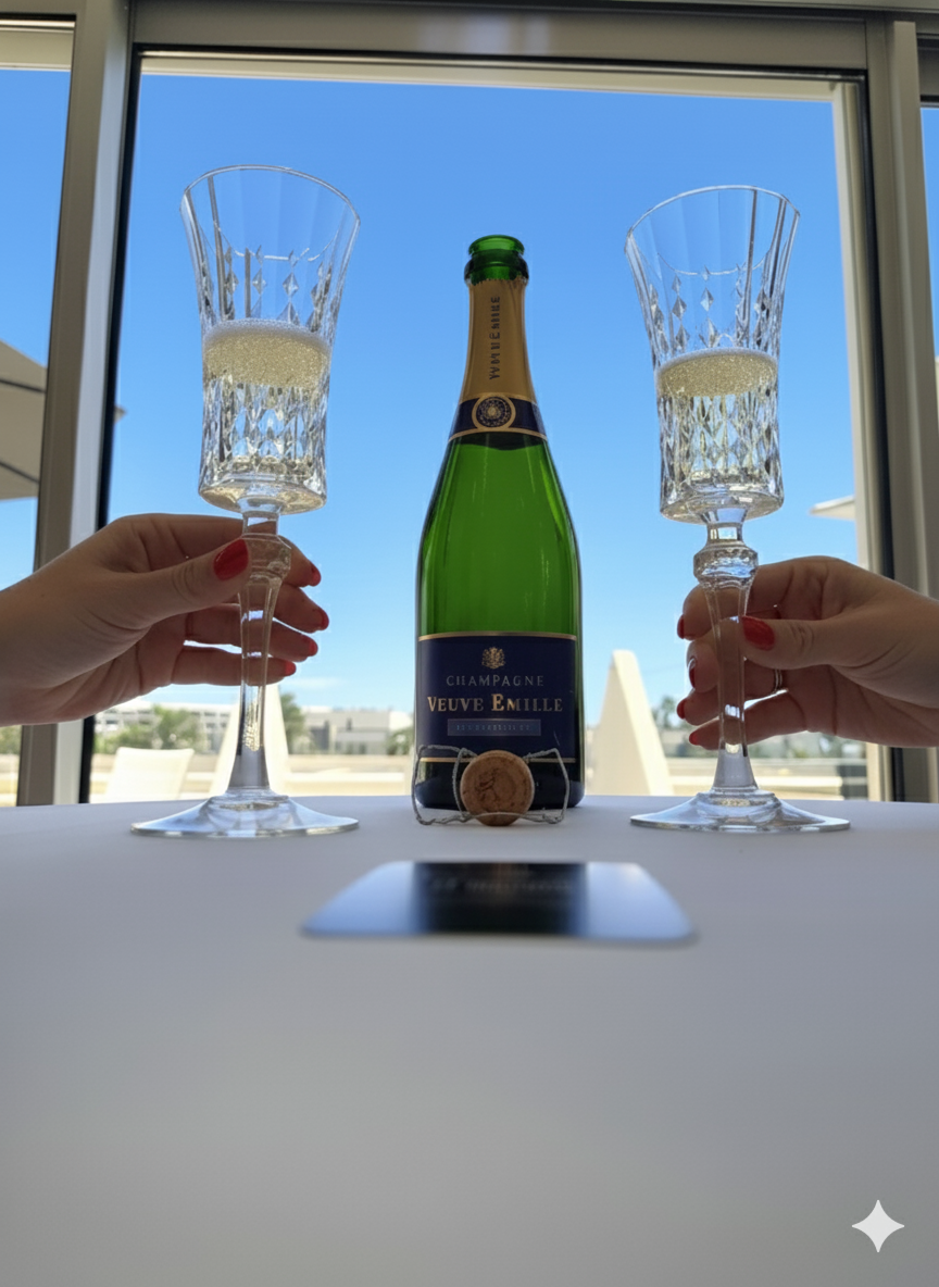 0016 Champagne - le boudoir heliopolis - Deluxe studio - naturist village - Cap d_Agde