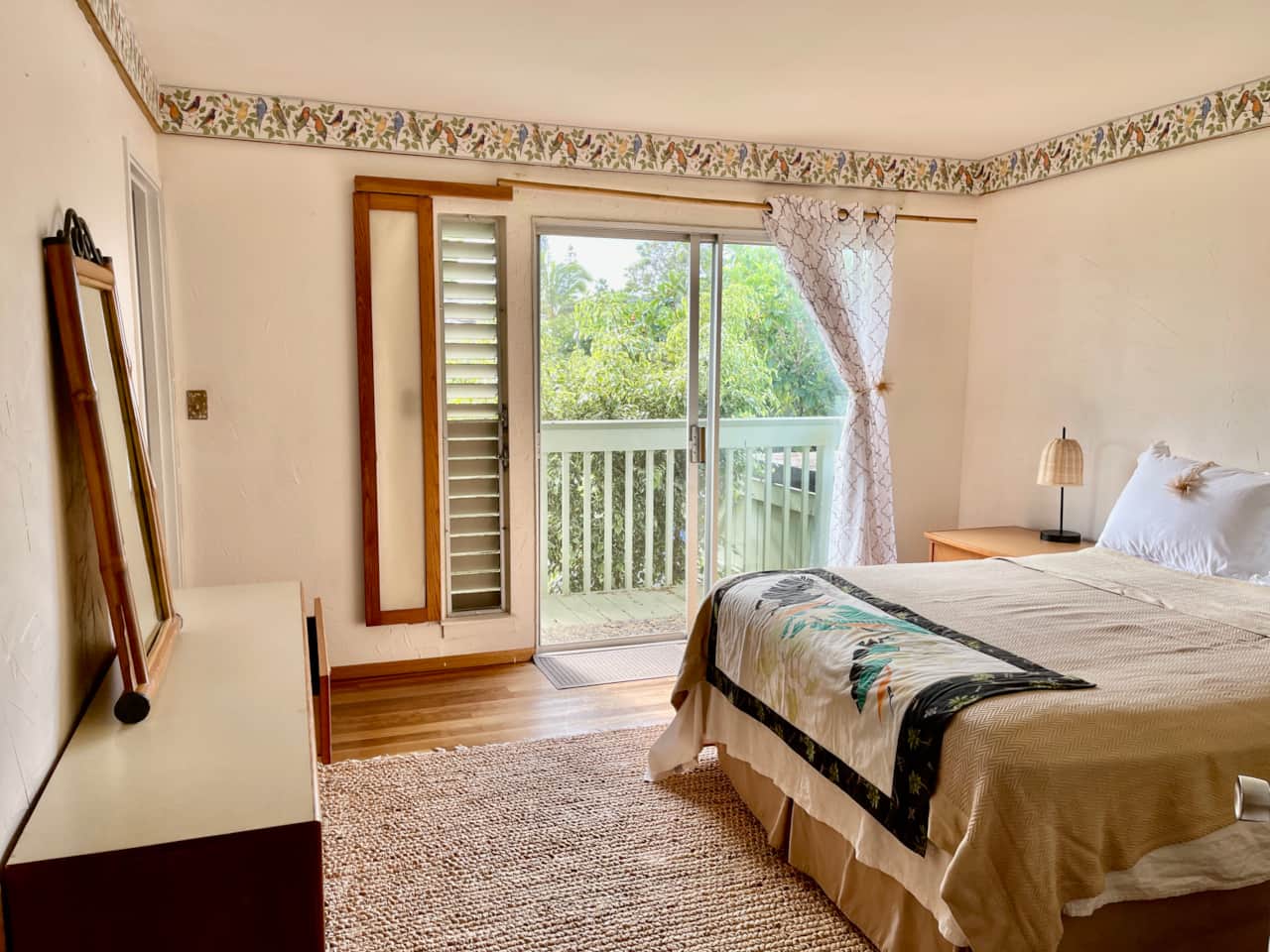 Master Bedroom and balcony