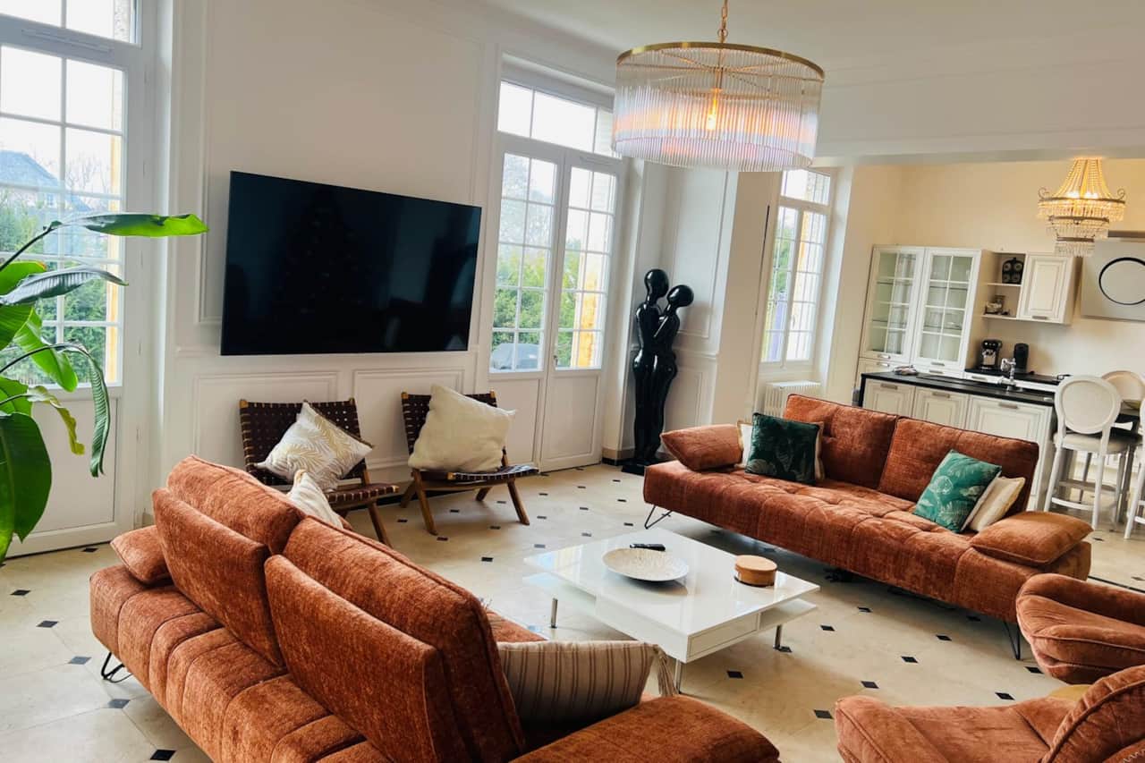 Hotel particulier - salon - cernay-les reims 2