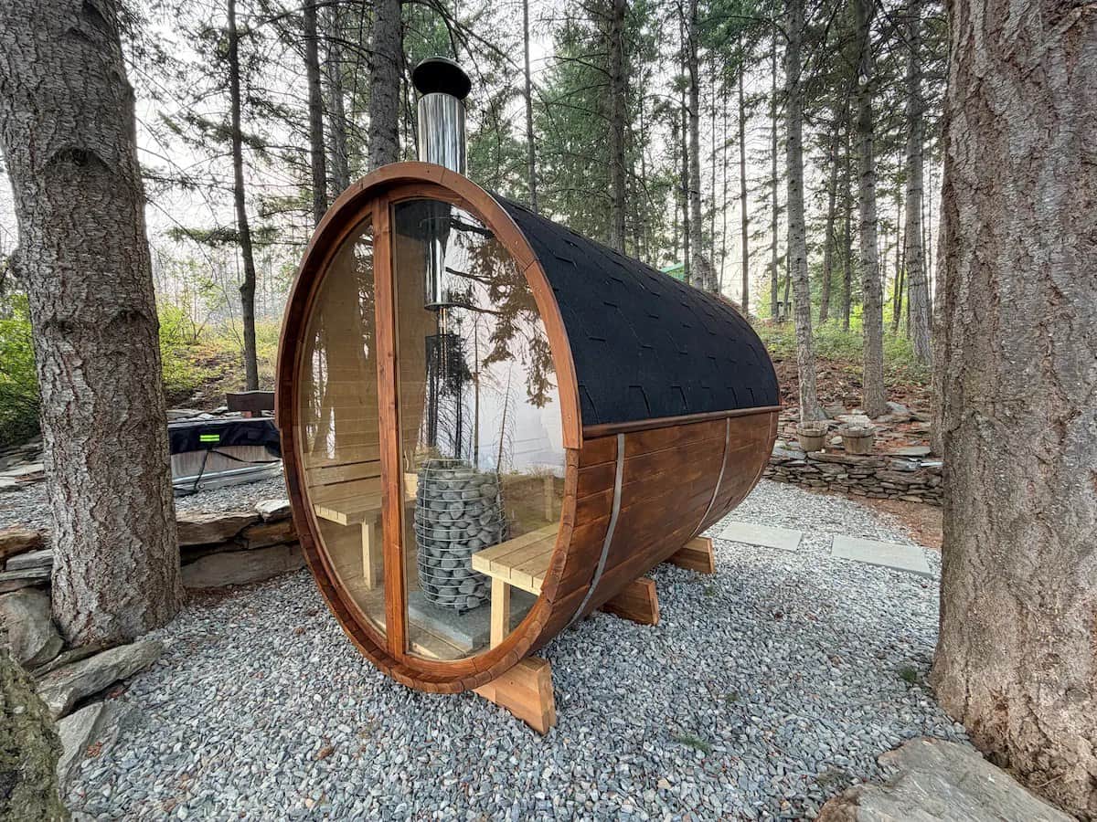 Wood-Fired Sauna