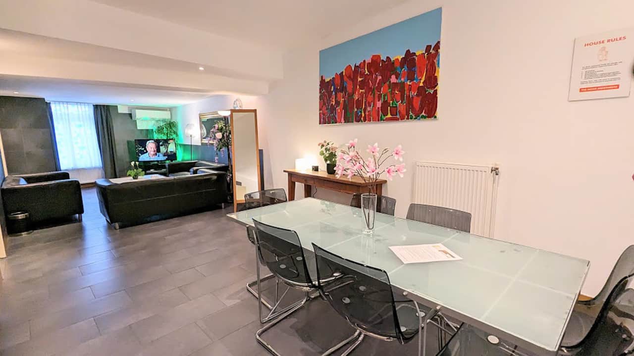 Living Room - Dining Area