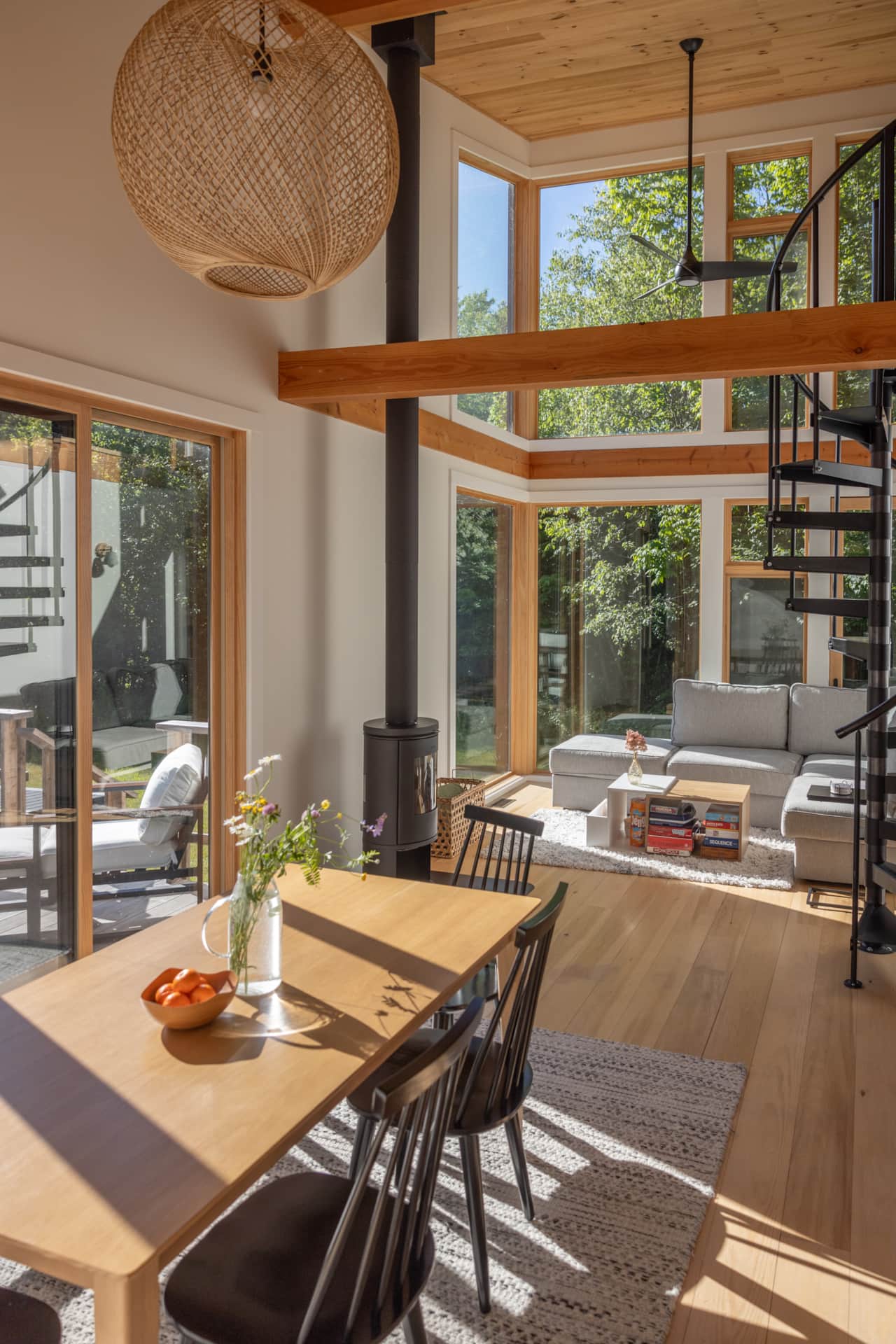 ZephFir House_Light-filled living area