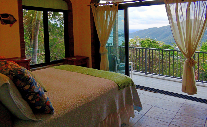 Views and access to the porch from all bedrooms