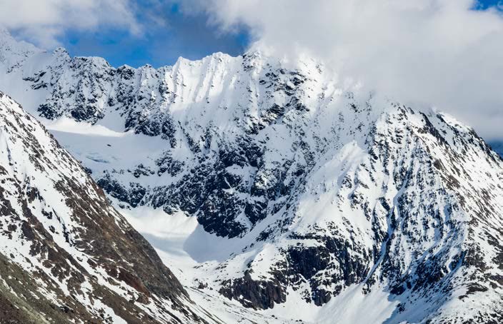 Glacier close up