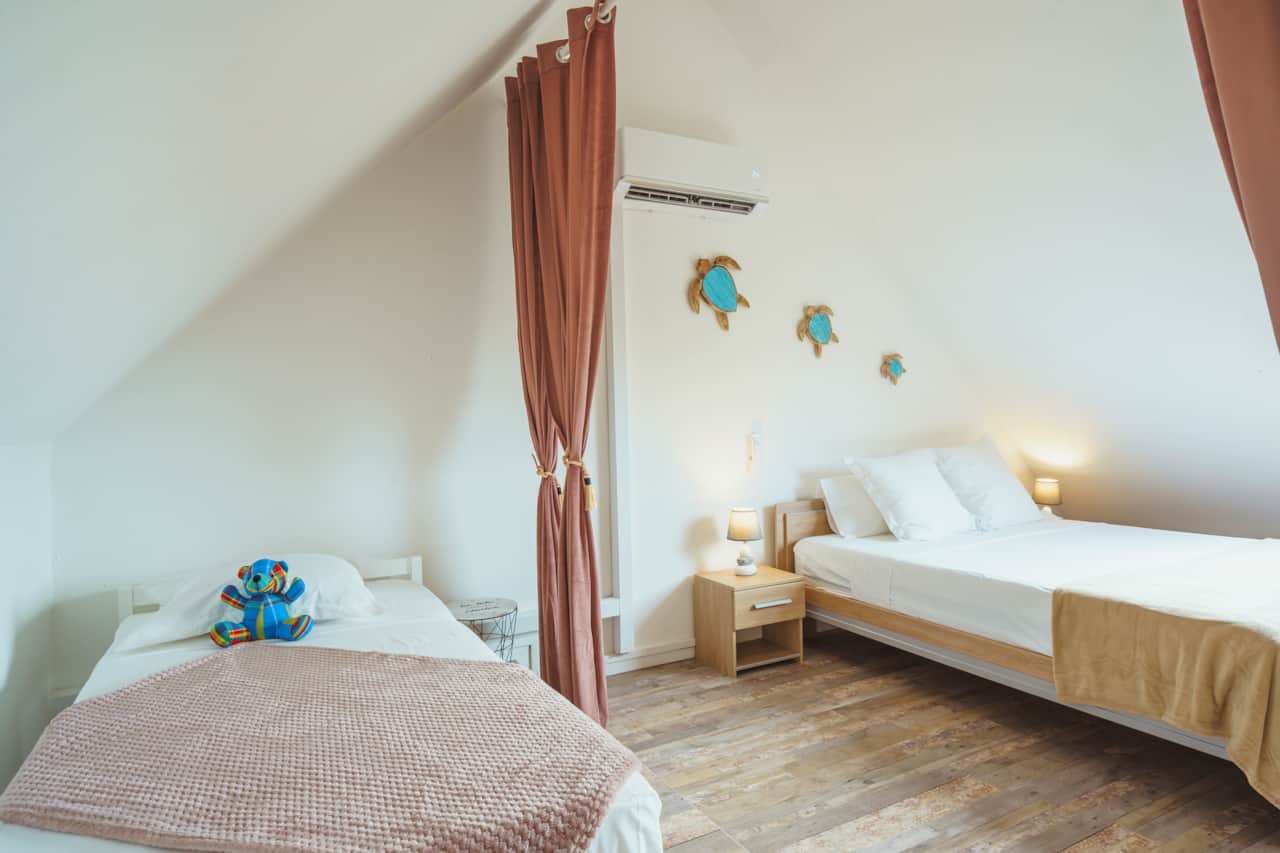 Vue d'ensemble de la chambre