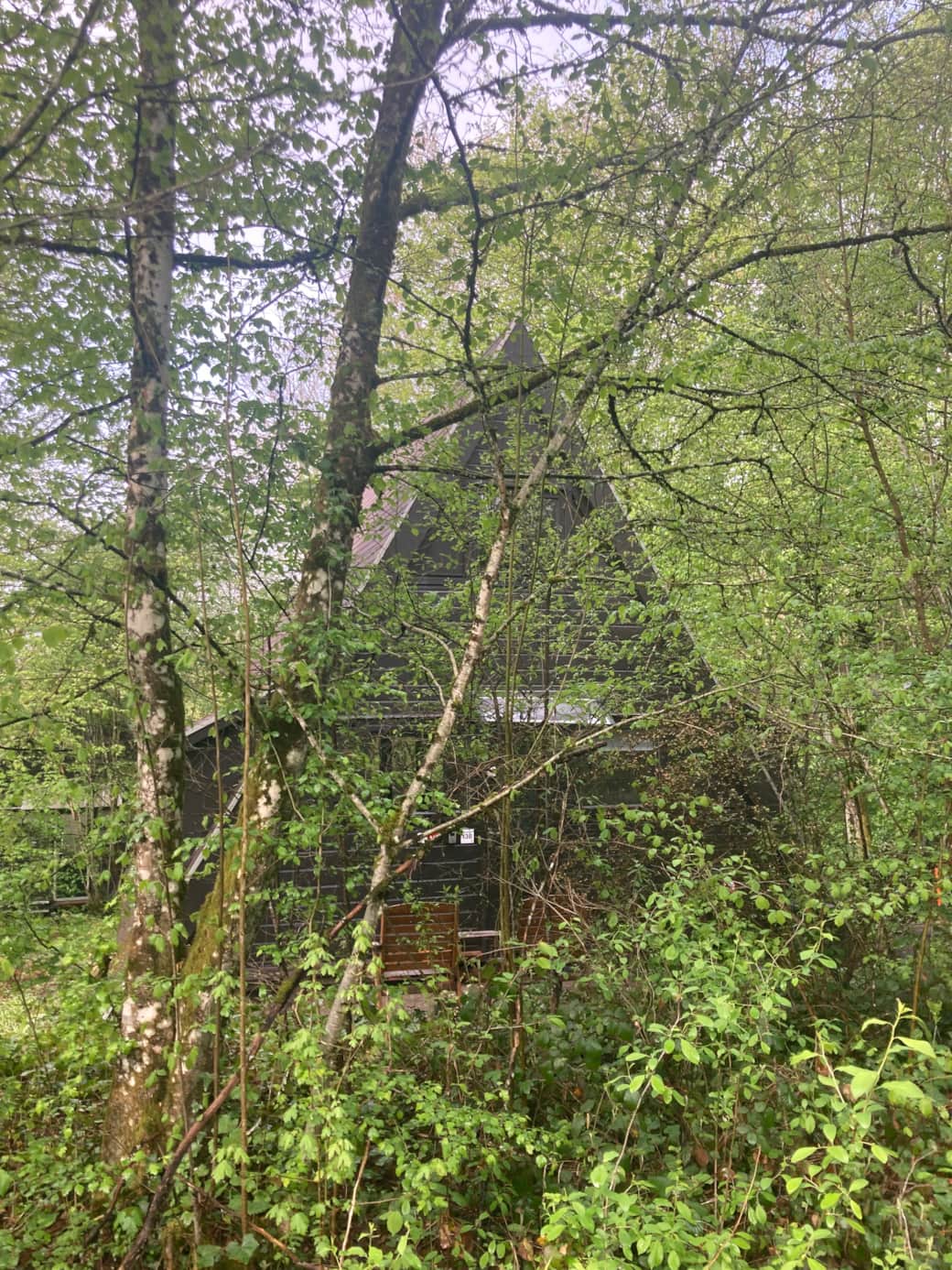 Façade extérieure du chalet Sequoia à Sunclass Durbuy