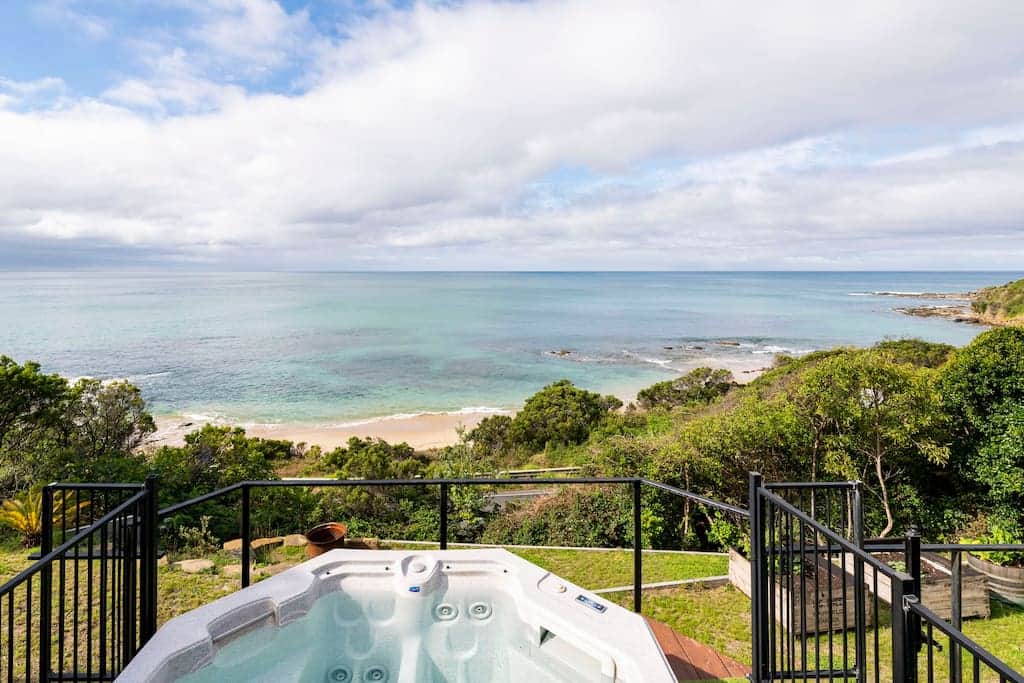 Outdoor spa view Outdoor spa view