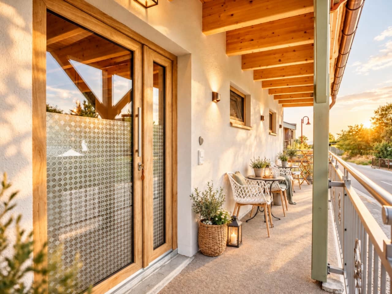 Veranda zum Genießen und Relaxen