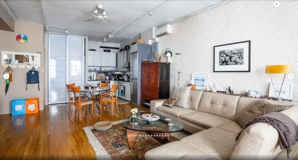 Main Space facing away from windows (east)