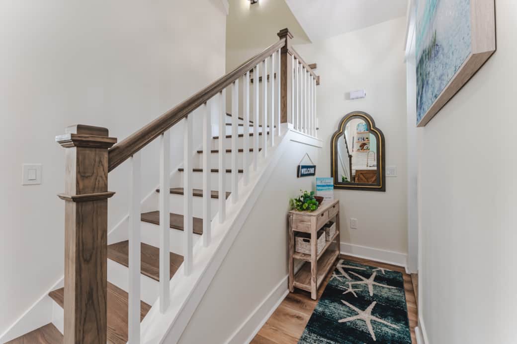 Foyer and Stairs.