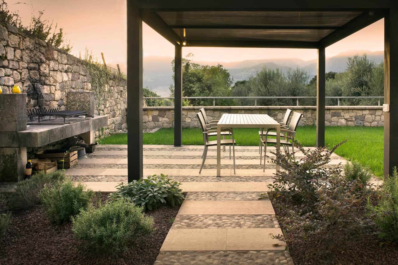 Gazebo e barbecue