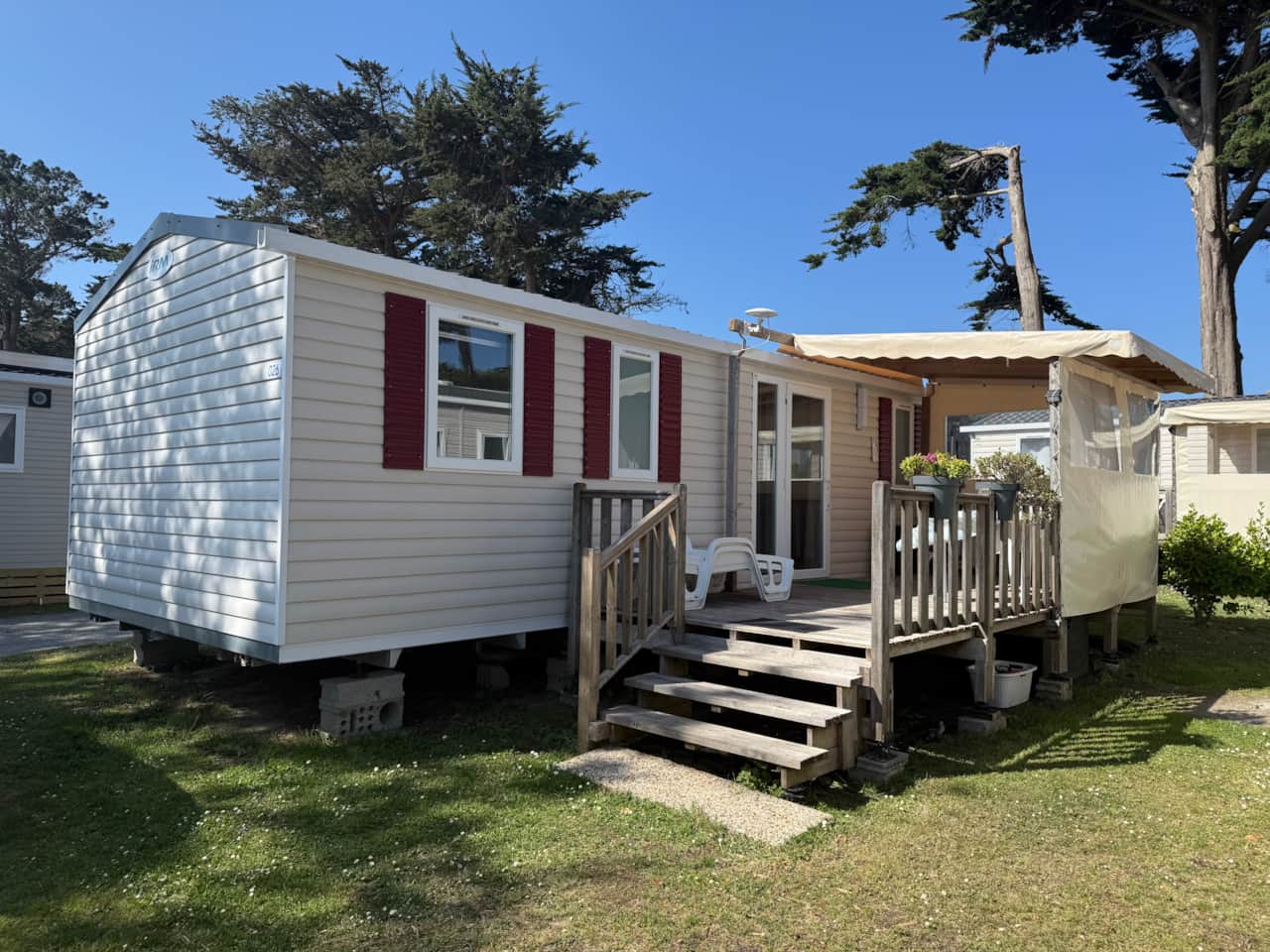 Mobilhome 3 chambres , 1 salle d'eau