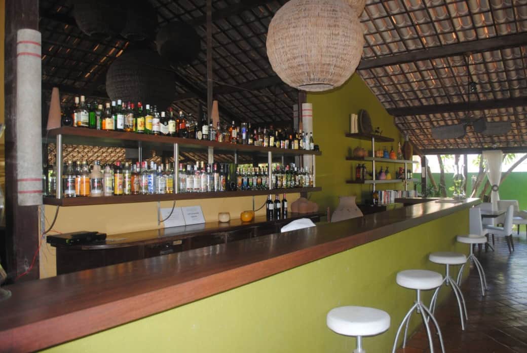 Bar of the restaurant / lounge area
