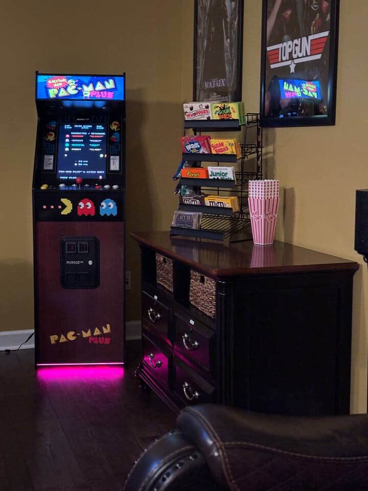 We'll stock the movie room for you with popcorn and candy.