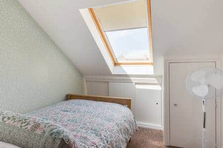 Bedroom with double bed