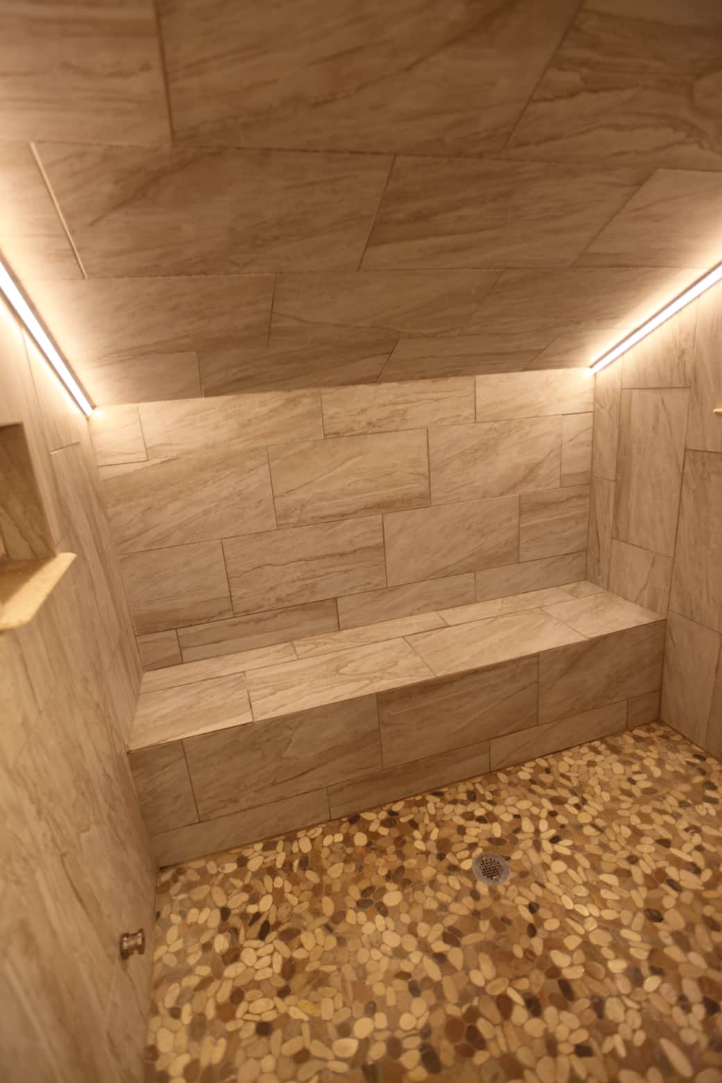 Fabulous steam shower located upstairs Fabulous steam shower located upstairs