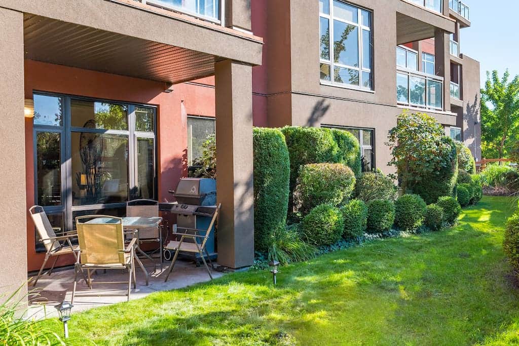 Patio and Lawn