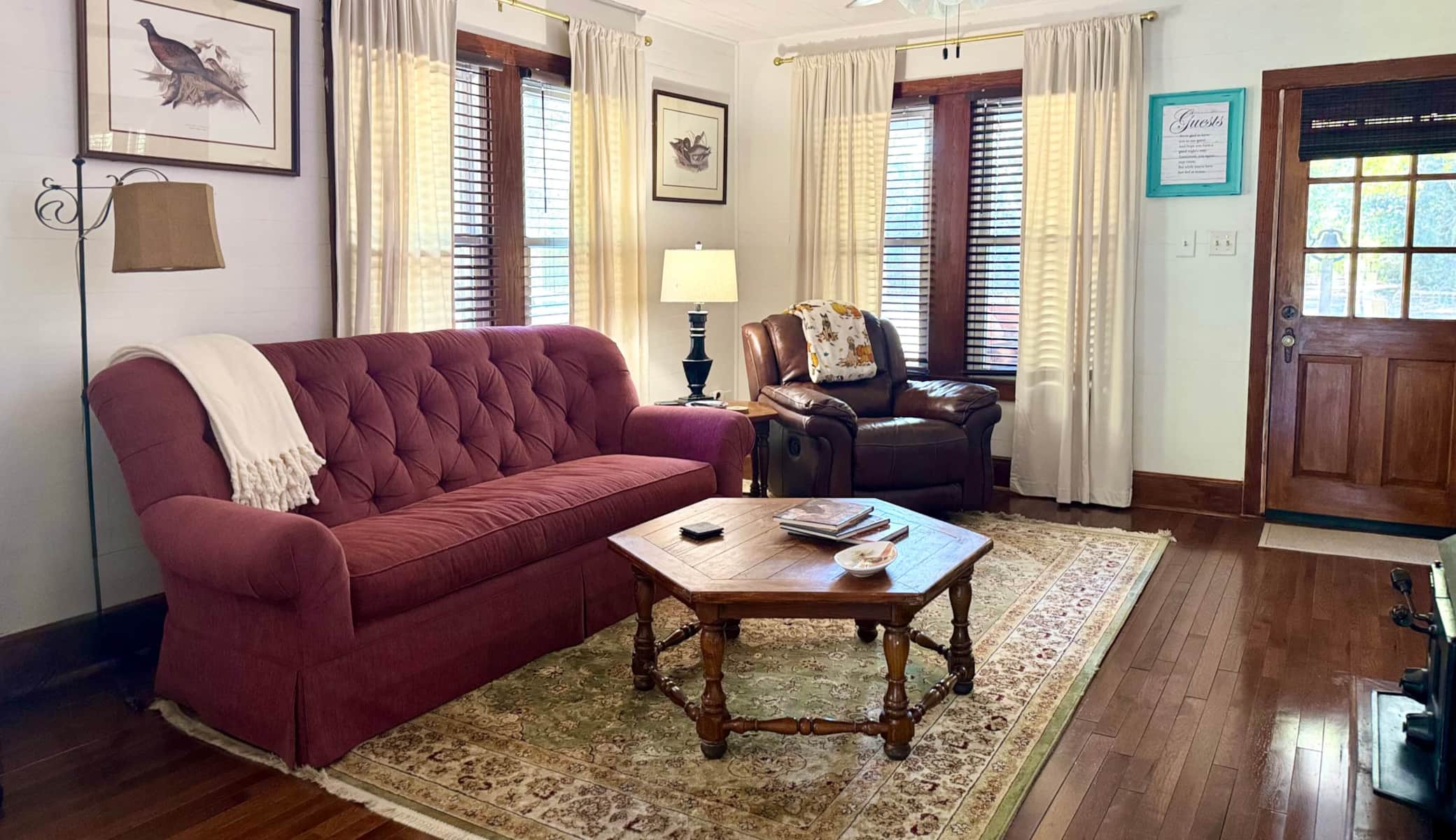 Open living room