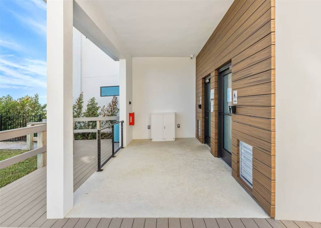 Private 'Beach' Restrooms