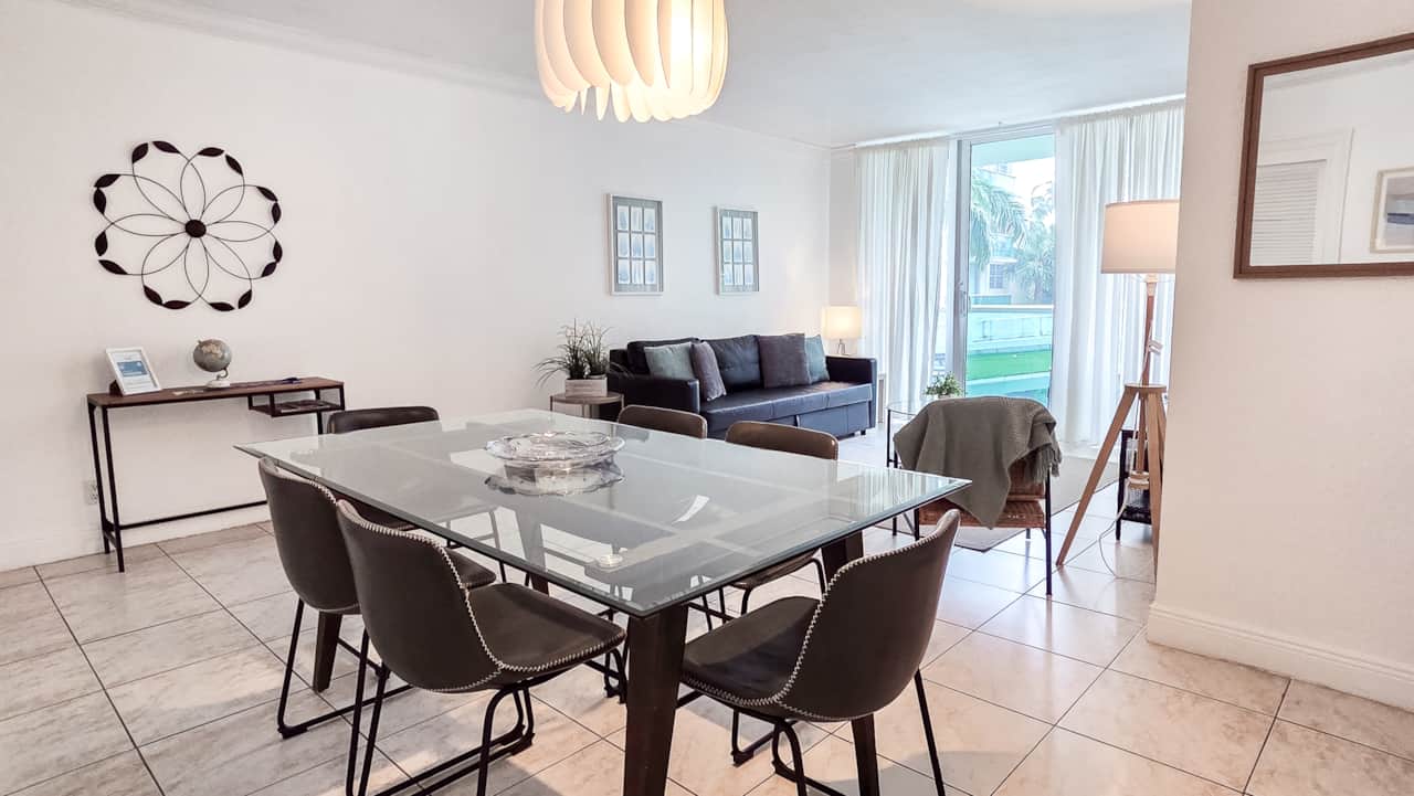 Comedor y sala de estar