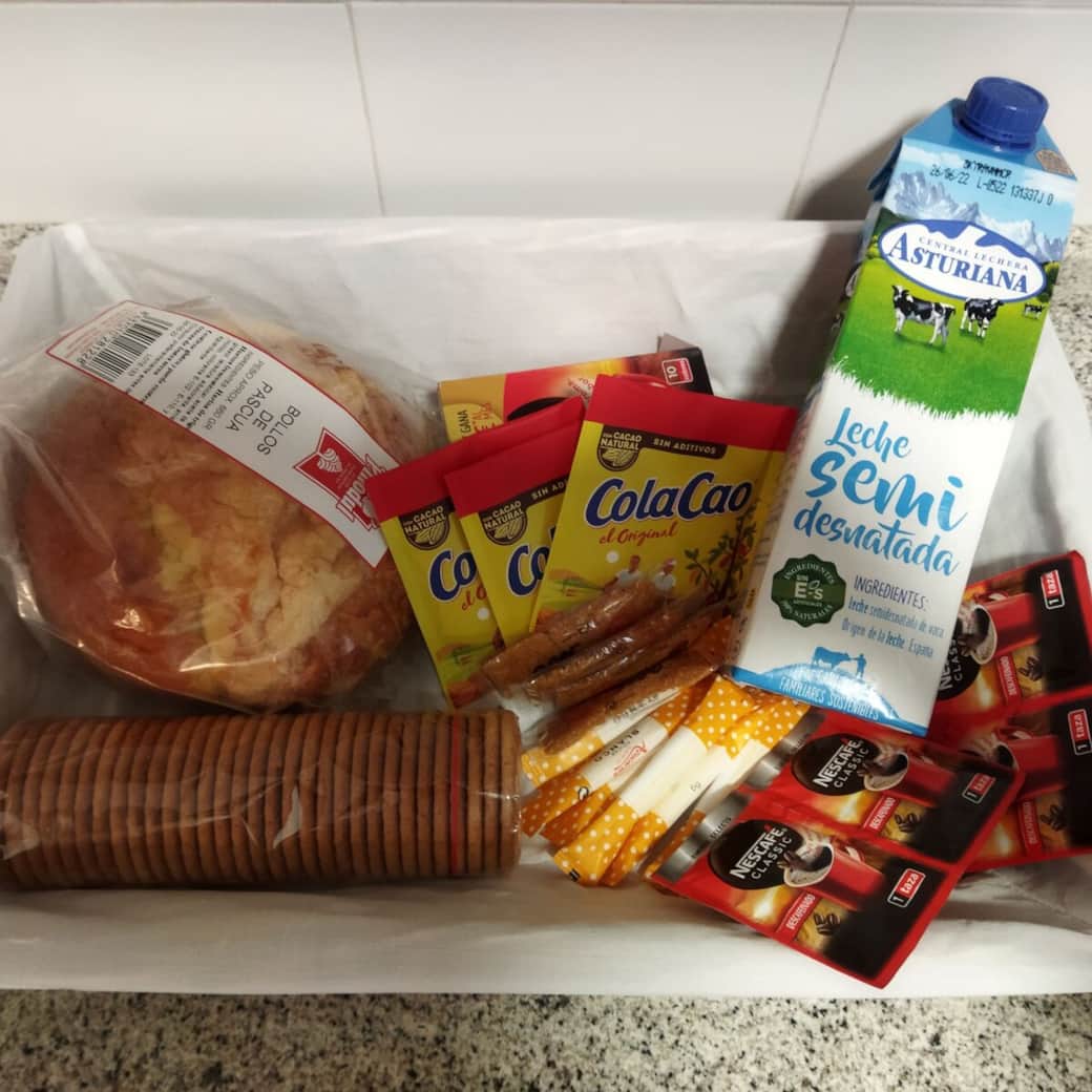 Cortesía de la casa 