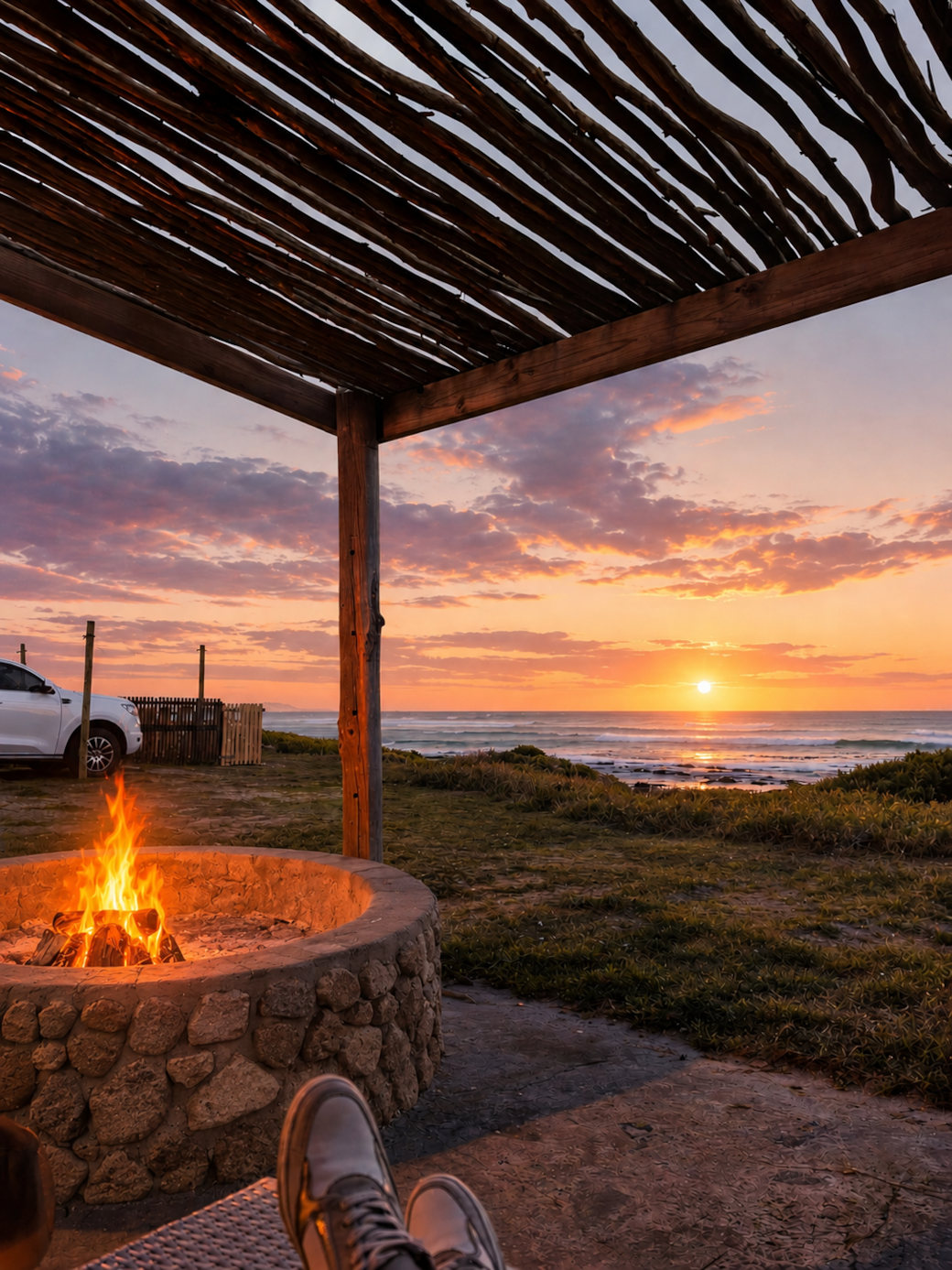 Outside braai