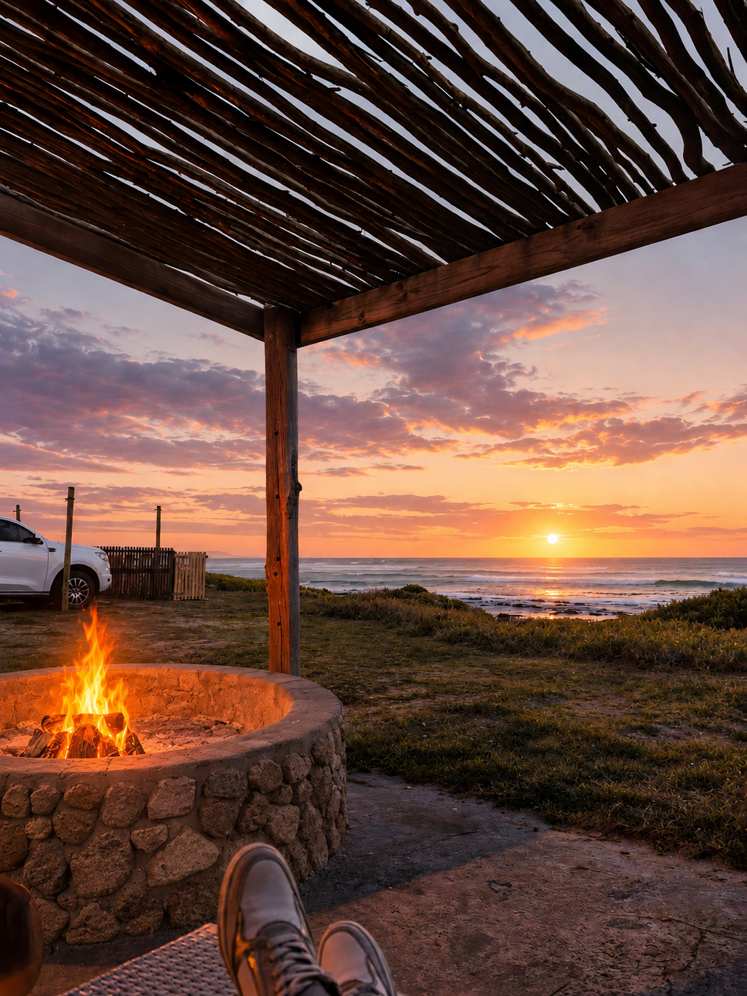 Outside braai