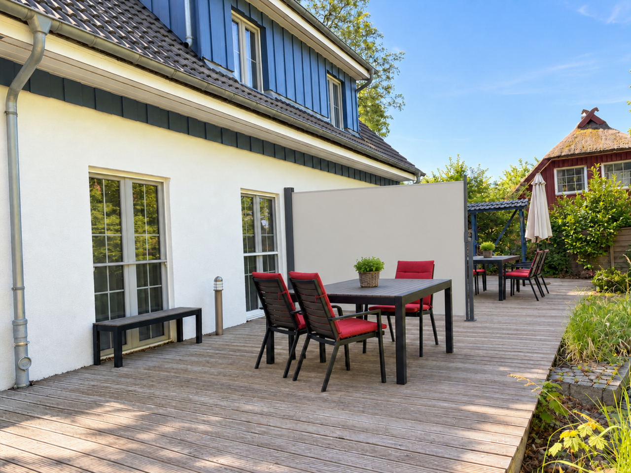 Terrasse abtrennbar
