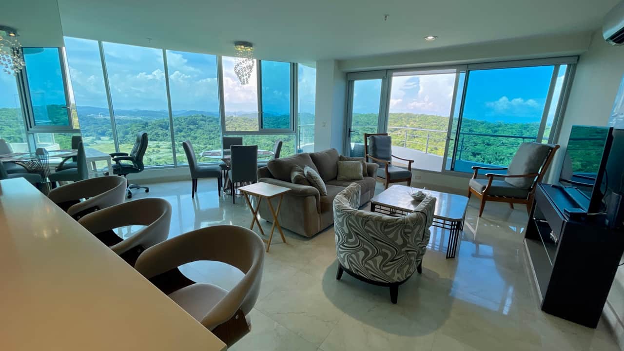 Living Area Open Windows