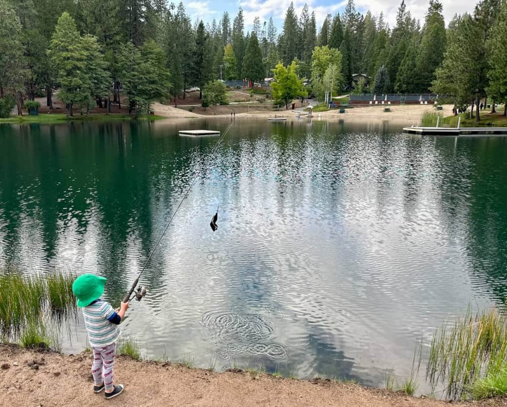 Kid friendly fishing! 