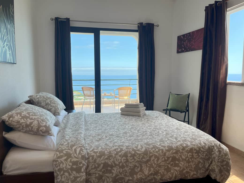 Main bedroom with private patio