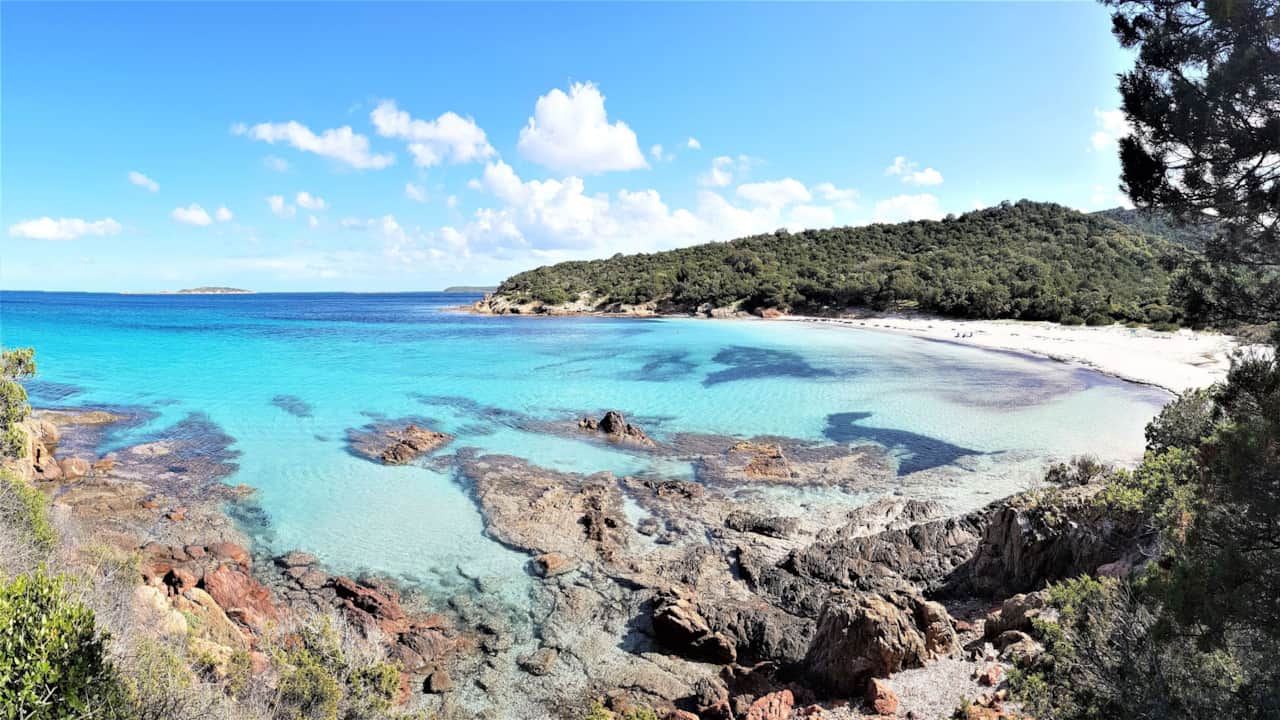La spiaggia di Palombaggia.