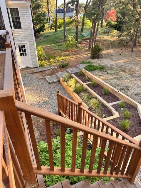 View of Back Yard From Deck