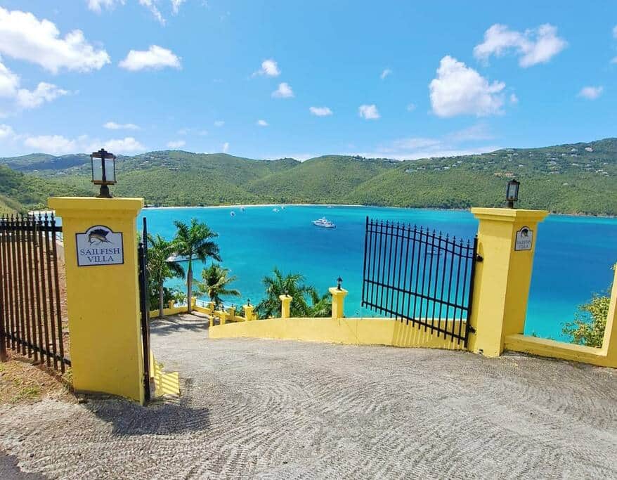 Private Entrance to Villa