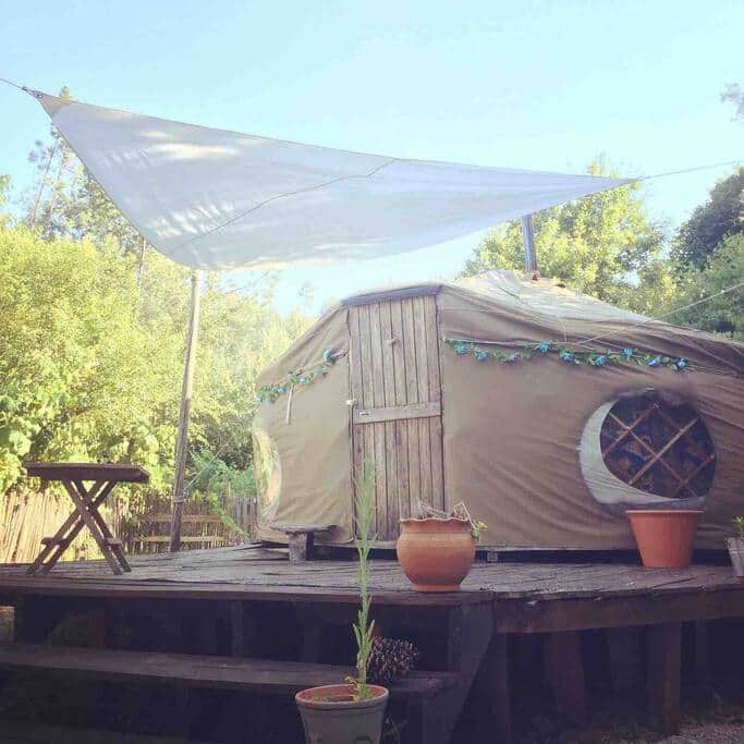 Stargazing Jurte Portugal Dragonfly Valley Urlaub Glamping