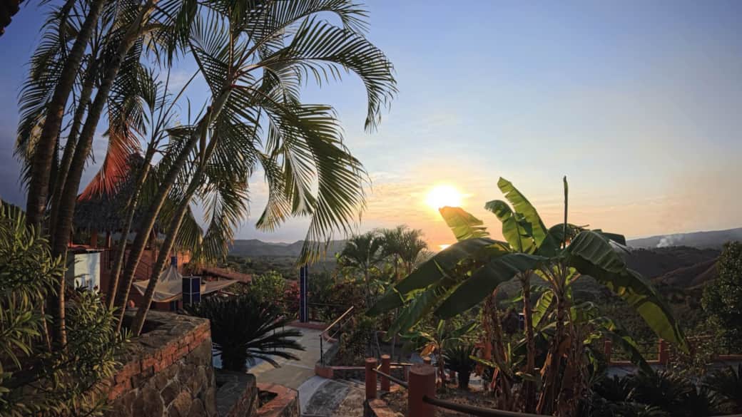 Outdoor kitchen palms sky Outdoor kitchen palms sky