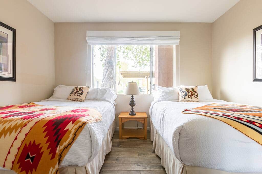 Bedroom #2 with 2 Queen Beds